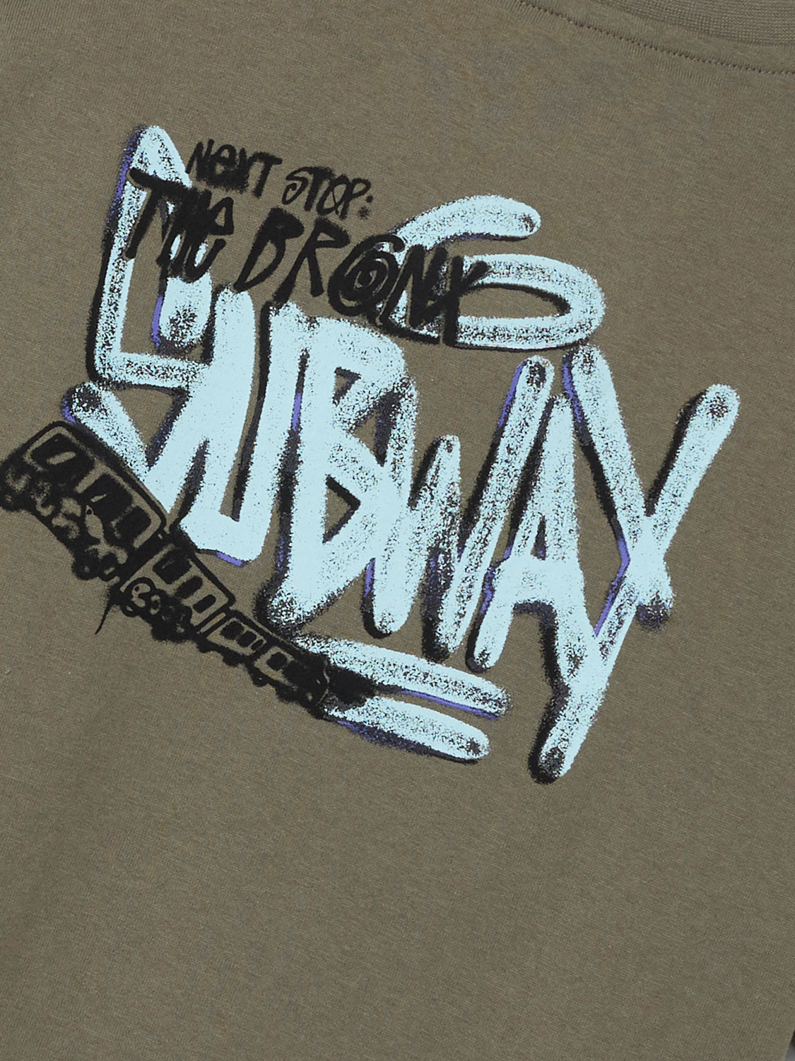 NKMFRAFFITI T-Shirts & Tops - Smokey Olive